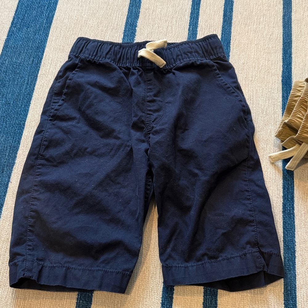 The Children’s Place Boys Pull-On Shorts Trio - Navy, Khaki, Gray - Picture 3 of 5